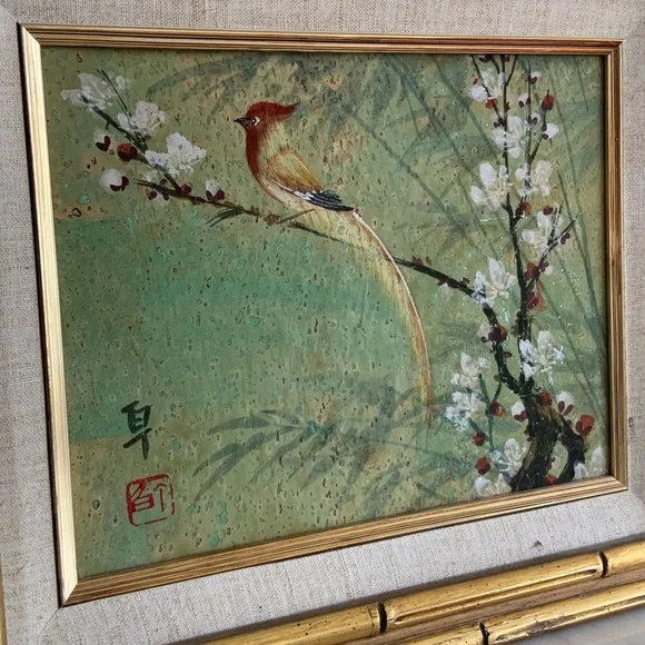 Bird&Floral Painting